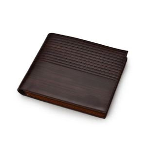 Genuine Men's Real Leather Thin <b>Wallet</b> with Open Closure Short Money Clip <b>Card</b> <b>Wallet</b> <b>Holder</b> and Polyester Lining - Product Image 3