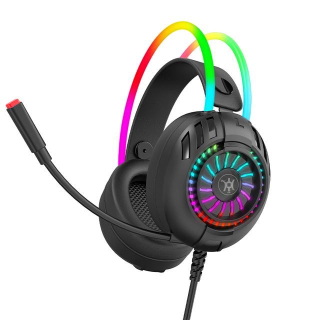 Gaming Headset With LED Light Noise Cancelling Gaming Headset Stereo Earphone 7.1 Surround Gamer Headphones