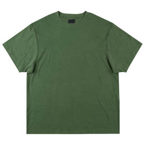 Camiseta de Cuello Redondo, Gruesa, Talla Grande, para Hombre, Camiseta Barata para Hombre, MOQ Bajo, Diseño Personalizado - Product Image 1