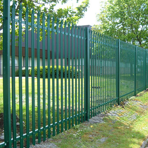 Clôture de style européen électrogalvanisée pour la protection des vergers, la zonification des cours et la sécurité des cours de villas - Product Image 1
