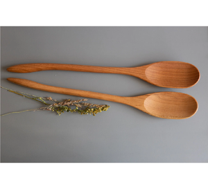 High Quality Acacia Wood Dessert Spoon Eco-Friendly Mirror Polish Modern Luxury Flatware Ice Cream Spoon - Product Image 4