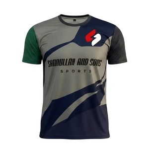 Custom Men Sports T Shirt Breathable Polyester Quick Dry Running Gym Training <b>Tee</b> - Product Image 1