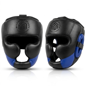 อุปกรณ์ฝึกซ้อมระดับมืออาชีพ พร้อมการปกป้องใบหน้าแบบรอบด้าน โฟมหนาคุณภาพสูง และการปรับขนาดที่แน่นหนาและมั่นคง - Product Image 2