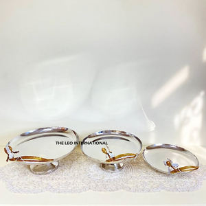 Molde de epoxi de resina hecho a mano antiguo dorado, soporte de pastel fundido de aluminio para Decoración de mesa de lujo, herramienta y soporte para pastel - Product Image 3