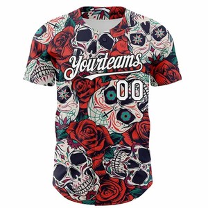 Wholesale <b>High</b> Quality Custom Baseball Jersey Unisex Orange Pinstripe Polyester Breathable Four-Way Stretch Moisture-Wicking - Product Image 2