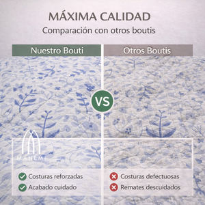 Juego de Edredón de Poliéster de Lujo, Tamaño King, con Diseño de Plantas, Ligero, Transpirable, Color Sólido, Grado A, para Todas las Estaciones - Product Image 5