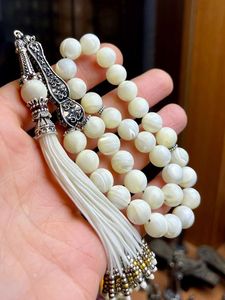 Rosario turquesa diseñado Tasbih accesorios de oración al por mayor Tasbih con cuentas de resina Natural formas cuentas de oración - Product Image 4