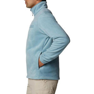 Veste polaire veste zippée Sherpa polaire fermeture éclair avec poches vestes polaires fermeture éclair quart fermeture éclair sweat - Product Image 2