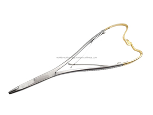 ที่จับเข็มแบบแมนนวล Olsen Mathieu Hegar ขนาด 170 มม. ทำจากทังสเตนคาร์ไบด์ ชุดอุปกรณ์ผ่าตัด เครื่องมือทางทันตกรรมและการแพทย์ - Product Image 6