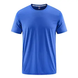 เสื้อยืดสำหรับผู้ชายทรงโอเวอร์ไซส์พิมพ์ลายแบบถักระบายอากาศได้สำหรับการโฆษณายามว่างพิมพ์ลายโอเวอร์ไซส์แบบกำหนดเองได้ - Product Image 1