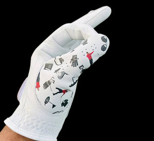Gants de golf en cuir véritable de haute qualité Cabretta Premium Soft Breathable Workout Gants de golf en cuir souple de qualité supérieure - Product Image 3