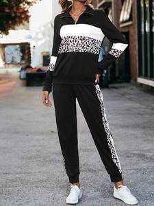 Costume de jogging d'hiver lourd 2023 pour femmes survêtement femme personnalisable conception vierge/unie écologique - Product Image 6