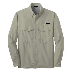 Diseño de lujo de alta calidad Jersey abotonado camisas de pesca protección UV secado rápido logotipo personalizado ropa de pesca - Product Image 5