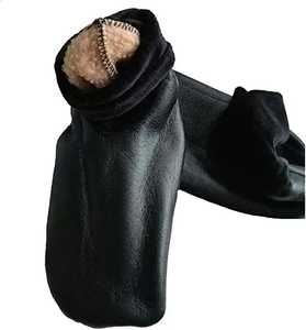 Chaussettes en cuir de vache: Khuffs: chaussures pour hommes musulman namaz chaussettes imperméables à personnaliser. - Product Image 5