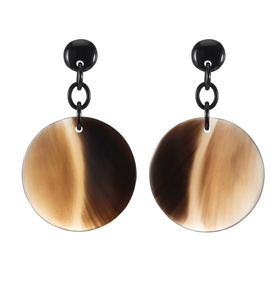 Pendientes de cadena de cuerno de diseño atractivo Pendientes de cuerno de Color marrón de calidad natural de la mejor calidad para accesorios para el hogar - Product Image 6