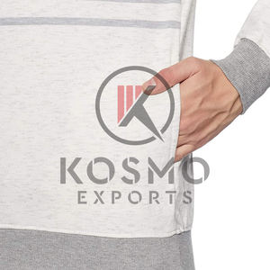 เสื้อสเวตเตอร์คอกลมสำหรับผู้ชายขนาดใหญ่พิเศษมีฮู้ดออกแบบมาใหม่มีเอกลักษณ์พิมพ์ลายไม่ซ้ำใคร - Product Image 5