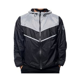 Veste coupe-vent en nylon légère personnalisée pour hommes, veste coupe-vent vintage respirante à boutons pour hommes - Product Image 3