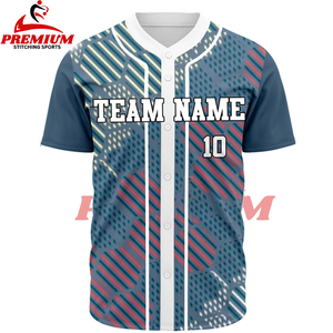 Camiseta de Béisbol Personalizada con Logotipo Bordado, Uniforme Transpirable 100% Poliéster, Venta Directa de Fábrica - Product Image 5