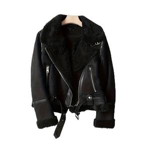 Vente chaude manteau d'hiver pour femmes veste en cuir Durable de haute qualité tissu épaissi Shipments-LWK-WLJ-10004 rapide - Product Image 1