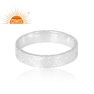 Latest Design 925 Sterling Silver Band <b>Ring</b> For Women Custom Jewelry Manufacturer <b>Dainty</b> Collection - Product Image 4