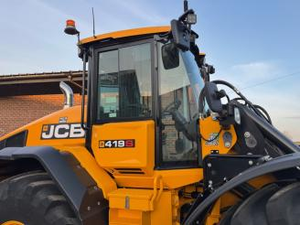 Chargeuse sur pneus diesel JCB 419S avec transmission Powershift, chargeuse sur pneus pour la manutention des matériaux, chargeuse robuste pour l'agriculture et la construction - Product Image 3