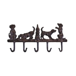 2 Cats Tail <b>Hooks</b> <b>Black</b> Cast Iron Wall <b>Hooks</b> Mounted Coat <b>Hook</b> for Home Farmhouse Coats Bags Hats Towels Use - Product Image 4