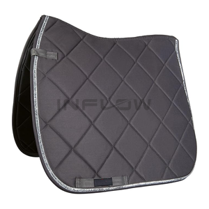 Haute qualité équestre fournisseur cheval Dressage vague diamant tapis de selle personnalisé cheval tapis de selle mousse Satin - Product Image 1