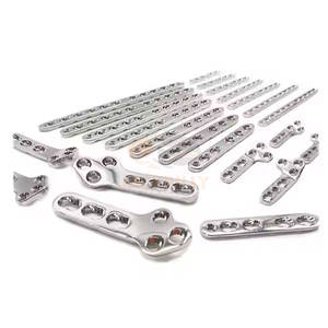 Placa de Reconstrucción Recta de 2.4mm para Ortopedia Veterinaria, Implante Óseo de Acero Inoxidable, Instrumento Quirúrgico para Fracturas MOL - Product Image 1