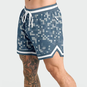 2025 <b>Men's</b> Gym Sublimation <b>Shorts</b> Micro Mesh Fabric New Trend <b>Men's</b> Basketball <b>Shorts</b> Casual Style Athletic <b>Shorts</b> - Product Image 2
