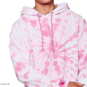 Sweat à capuche en molleton de coton personnalisé de haute qualité pour hommes OEM Logo solide Tie Dye Print Hip Hop Style Stone Wash Casual Sweat-shirt de grande taille - Product Image 5