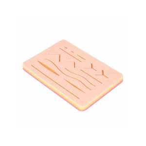 Almohadilla de sutura profesional para entrenamiento médico Almohadilla de silicona realista, duradera y reutilizable con kit de sutura de diseño de 3 capas - Product Image 4