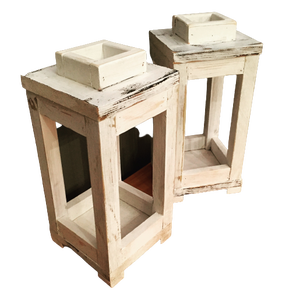 Customized Logo Retro-style Wooden <b>Candle</b> Holder with Antique Overlook & Top Notch <b>Carving</b> Work at Lowest Price - Product Image 6