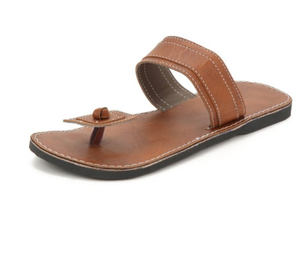 รองเท้าแตะหนังแท้สไตล์โมร็อกโกรองเท้าฤดูร้อนสำหรับผู้หญิงรองเท้าเดรสสั้นด้านนอกเป็นวงแหวนป้องกันการลื่นทำจากยาง OEM - Product Image 2