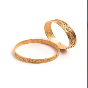 Bracelet jonc tendance en laiton plaqué or Bracelets de bijoux de mode Bracelets de haute qualité pour dames Bracelets de bijoux de main au prix d'usine - Product Image 4