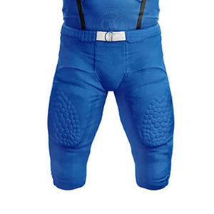 Vêtements de sport personnalisés d'approvisionnement direct d'usine uniformes de football américain court imprimé 100% polyester respirant séchage rapide - Product Image 4