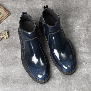 Chaussures de bureau en cuir véritable pour hommes avec semelle extérieure résistante à l'usure et semelle intérieure respirante, chaussures formelles - Product Image 2