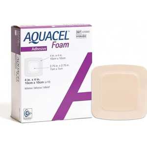 แผ่นปิดแผลโฟมอะควาเซล ขนาดต่างๆ 10x10 10x20 17.5x17.5 21x21 ซม. แพ็ค 5 ชิ้น และ 10 ชิ้น แผ่นปิดแผลโฟมดูดซับ ปลอดเชื้อ - Product Image 2