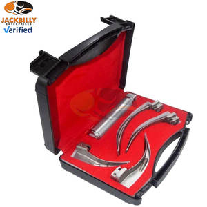 Ensemble de laryngoscope jetable personnalisé pour adultes portée d'opération ORL de puissance manuelle réutilisable pour l'anesthésie chirurgicale d'urgence - Product Image 4