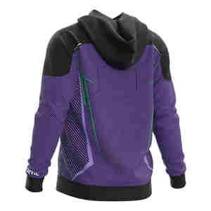 Sudadera con Capucha para Hombre en Mezclilla - Absorbe la Humedad y es Ecológica, Venta al Por Mayor OEM Personalizada - Product Image 2