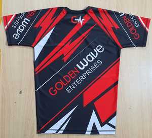 เสื้อแขนสั้นระบายอากาศได้ดี ทรงสปอร์ต สำหรับศิลปะการต่อสู้ ผลิตจากโพลีเอสเตอร์/สแปนเด็กซ์ 280 กรัม ตัดเย็บแบบไร้ตะเข็บ - Product Image 4