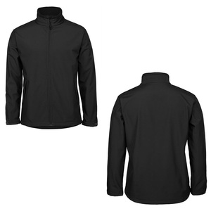 Chaqueta Softshell de senderismo resistente al agua para hombre, chaqueta cortavientos Softshell ligera de alta calidad con logotipo personalizado - Product Image 4