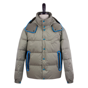 Manteau pour hommes de conception personnalisée OEM 250gsm 100% nylon résistant à l'eau coupe-vent blouson bombardier chaud en laine imprimé personnalisé - Product Image 2