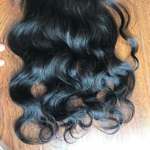 ผมแท้แบบธรรมชาติ 13x4  แบบลอนธรรมชาติ  พร้อมเชือกผูกแบบโปร่งใส, เชือกผูกแบบสวิส HD, ผมดิบ - Product Image 2