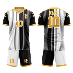 Haute qualité Polyester séchage rapide ensemble Sublimation maillots de Football avec pantalon pour petits garçons hommes maillot de football maillot de football - Product Image 6