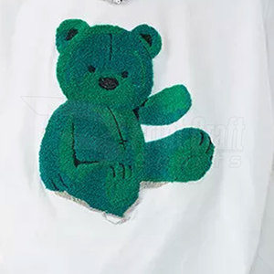 T-shirts brodés pour hommes de haute qualité fabriqués au Pakistan Motif imprimé en tissu tricoté léger et respirant - Product Image 6