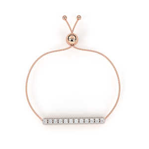 Fabulosa Pulsera y Brazalete de Diamantes Cultivados en Laboratorio en Oro de 18K, Accesorio de Joyería de Lujo - Product Image 2