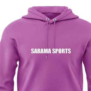 Sudadera con Capucha y Cierre Superior, con Todos los Colores en Contraste y Bolsillos Delanteros, de un Fabricante Líder, Hecha en Pakistán - Product Image 3