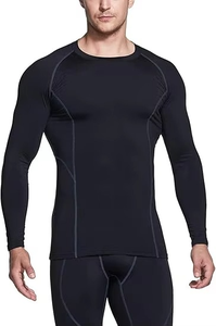 Rashguard de compression personnalisé pour MMA et BJJ, à manches longues, respirant, avec panneaux latéraux, protection intégrée, sublimé - Product Image 2