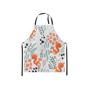Venta caliente Nuevo estilo Delantal de cocina Tela de algodón Tacto suave Diseño personalizado Delantales de cocina a bajo precio - Product Image 4