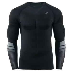 Latest Design Solid Color <b>Men</b> <b>Rash</b> <b>Guard</b> In Low MOQ Top Trending Product New Arrival OEM Service <b>Men</b> <b>Rash</b> <b>Guard</b> - Product Image 2